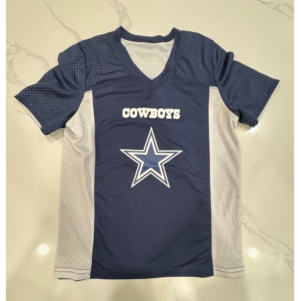 Augusta Sportswear NFL Flag Football Dallas Cowboys Reversible Jersey Youth M